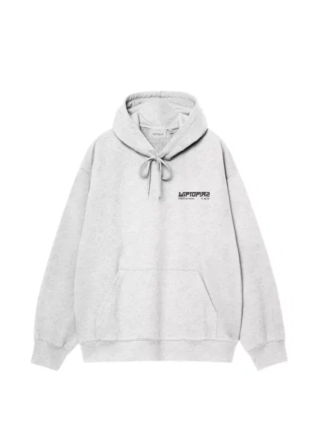 Hanorac cu glugă Carhartt Wip cu imagine gri