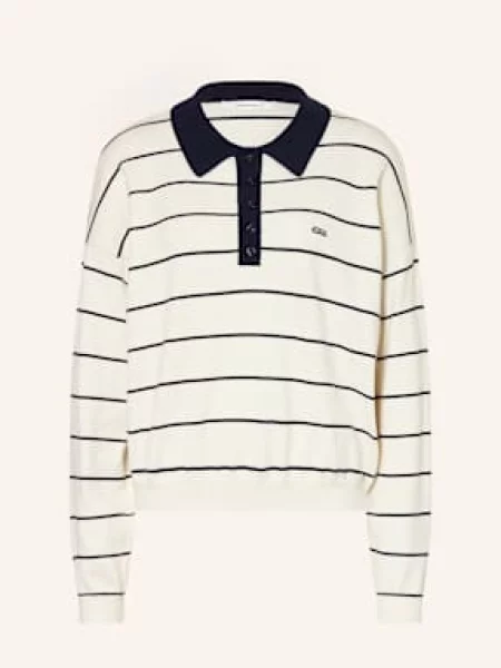 Gestuz Koszulka Polo Z Dzianiny Gztaige blau granatowe