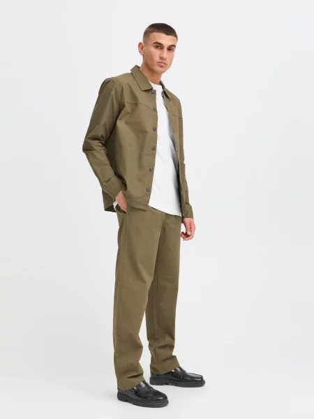 !Solid Chino nohavice SDLiam olivová