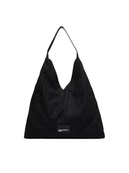 Geantă Karl Lagerfeld Jeans negru