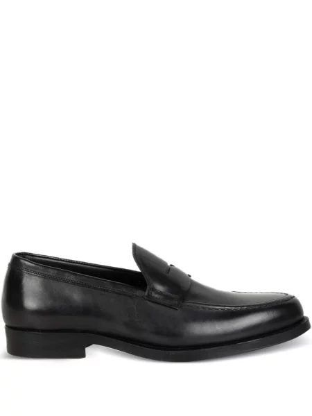 Pantofi loafer Triver Flight din piele negru