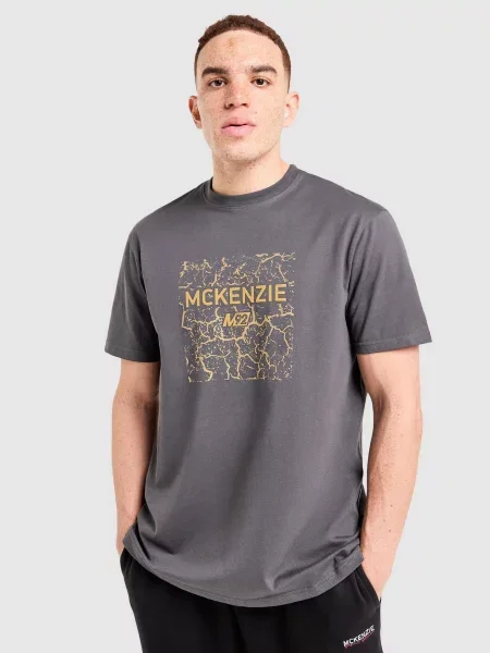 Mckenzie T-Shirt Quartz szara