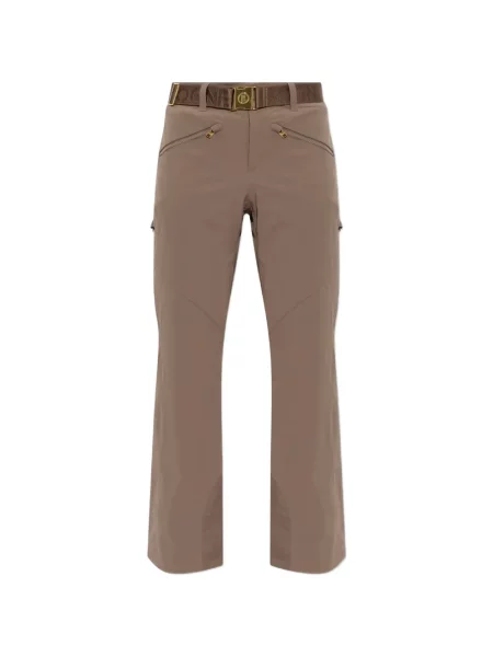 Cu centură pantaloni de schi Bogner maro