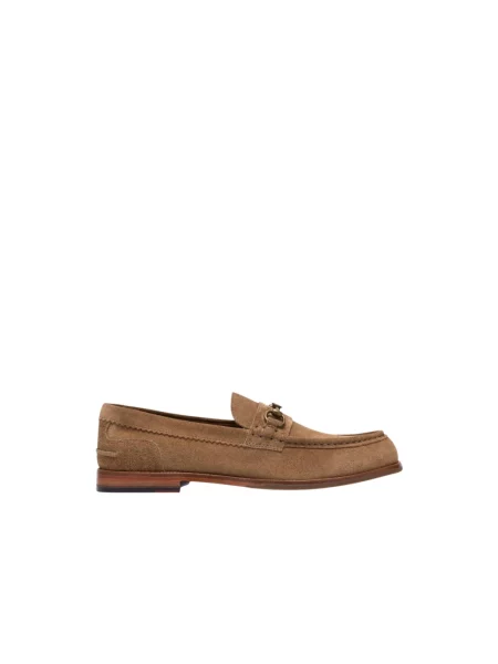 Półbuty Clarks skórzane brązowe
