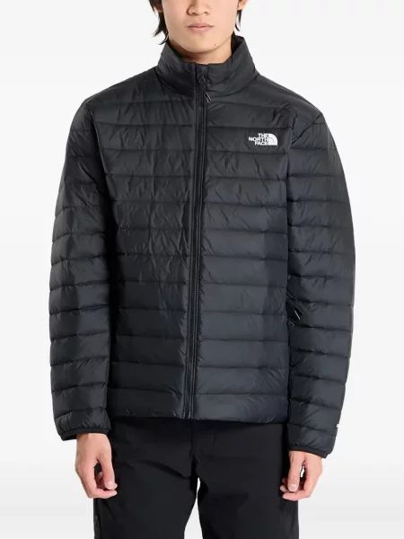 Geacă The North Face cu broderie negru