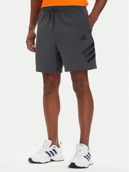 Adidas Pantaloni scurți sport Future Icons Gri negru