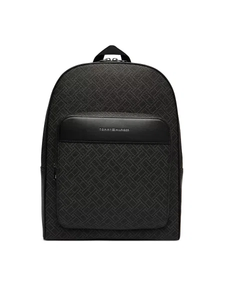 Kuprinės Tommy Hilfiger Th Flag Monogram Backpack juoda