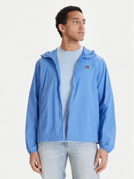 Bunda pro přechodné období Tommy Jeans modrá