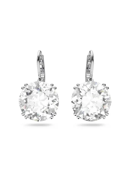 Swarovski Cercei Millenia / transparent argintiu