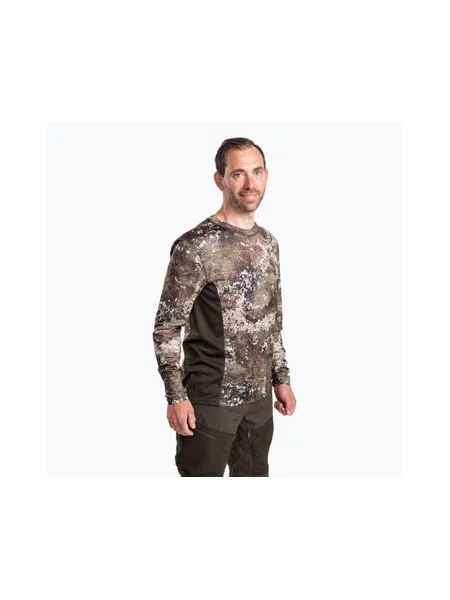 Кофта термічна Pinewood Abisko Merino Base Layer Half Zip d.mossgreen
