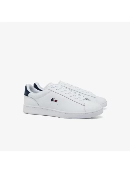 Lacoste Skórzane Sneakersy Carnaby Set biały