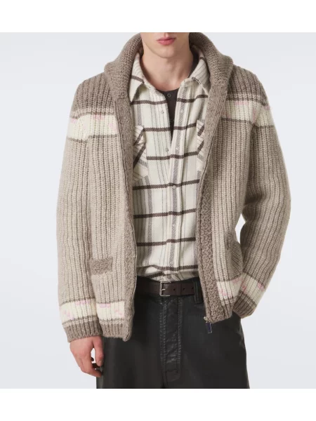 Kašmírový kardigán God's True Cashmere béžová