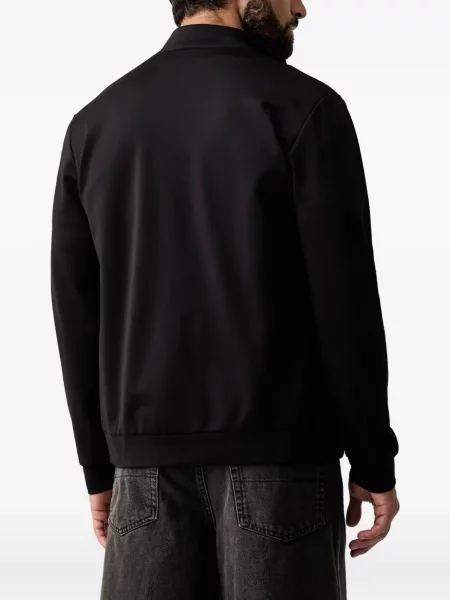 Džemper Ea7 Emporio Armani s autogramom crna