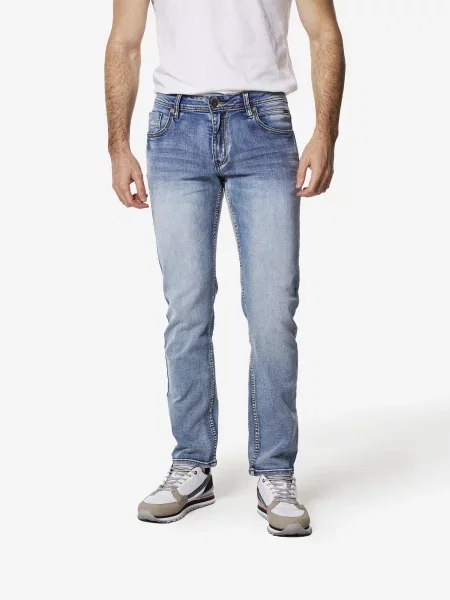 KOROSHI Jeans deschis albastru