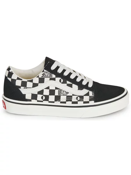 Gyerek félcipő Vans fehér