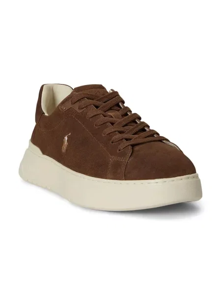 Polo Ralph Lauren Rlite Court superge semišaste rjava