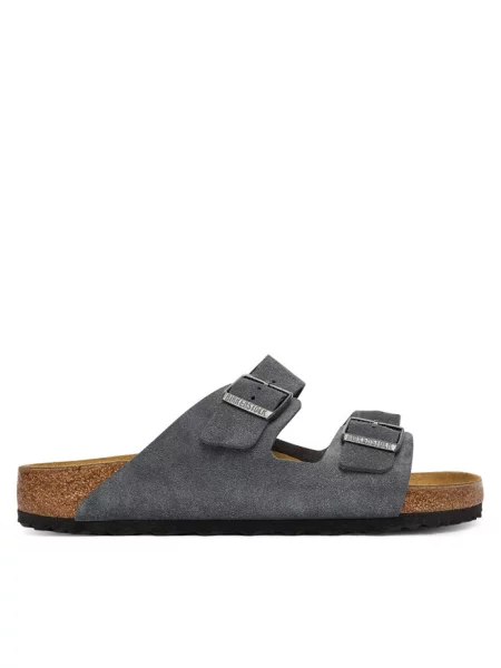 Klapki Birkenstock szare