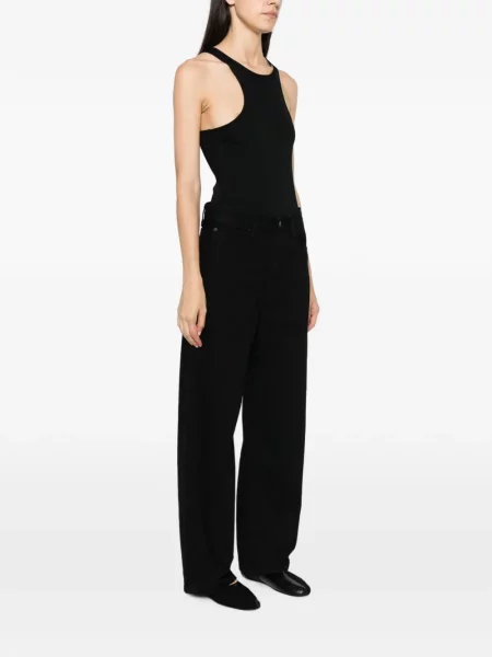Blugi cu picior larg Frame cu funde negru