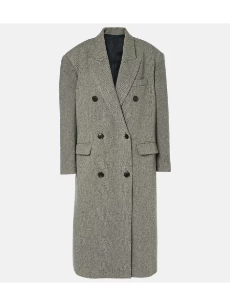 Palton Marant Etoile de lână negru