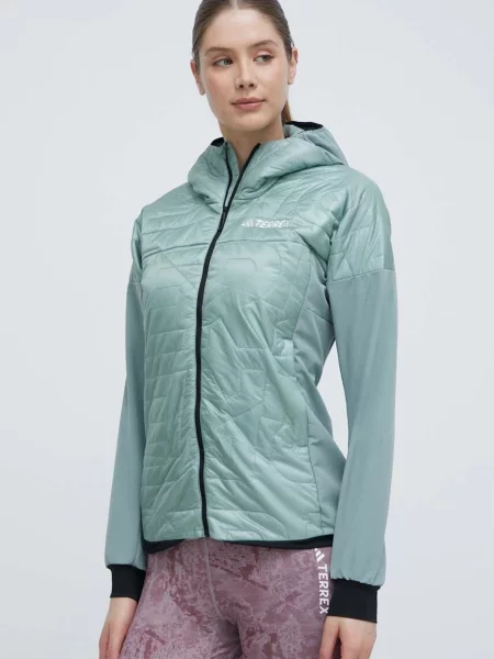 Спортно яке adidas TERREX Xperior Varilite Hybrid PrimaLoft зелено