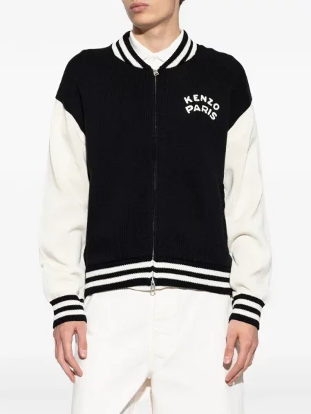 Cardigan Kenzo cu autograf negru