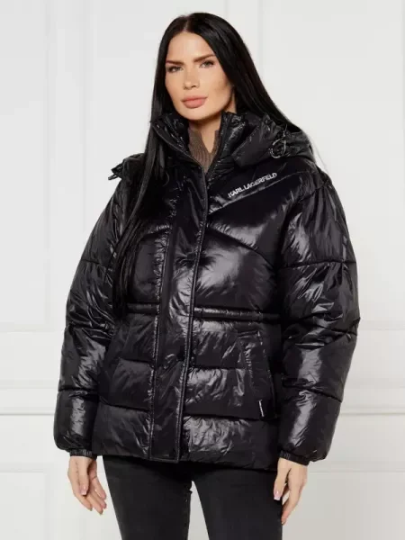 Karl Lagerfeld Kabát fekete