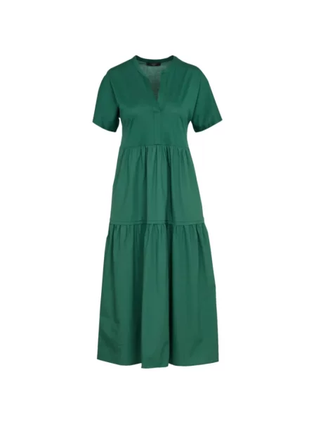 Sukienka Weekend Max Mara z dżerseju zielona