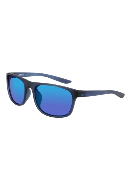 Ochelari de soare Nike cu imprimeu geometric gri