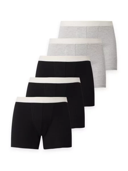 ABOUT YOU Boxeri Falk gri amestecat negru