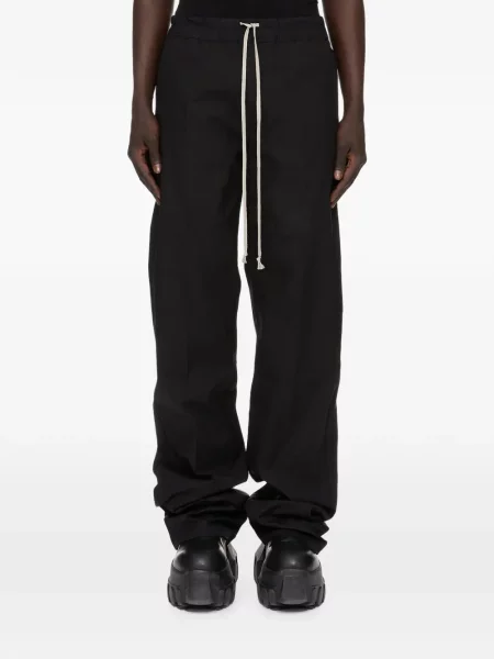 Pantaloni Rick Owens cu cordon negru