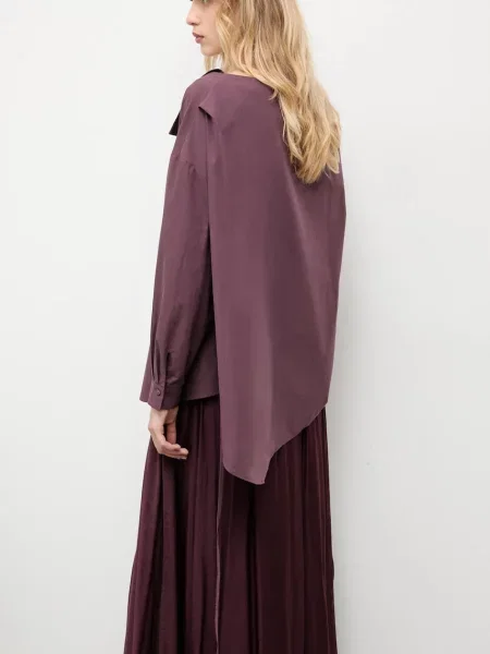 Классическая ошейниковый рубашка Answear.lab черная