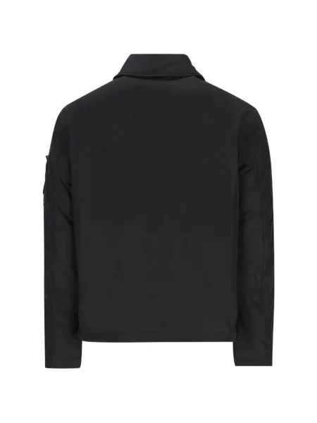 Μπουφάν πουκάμισο Stone Island πέτρες μαύρο