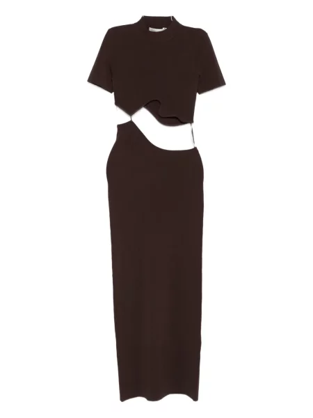 Rochie maxi Christopher Esber de costum maro