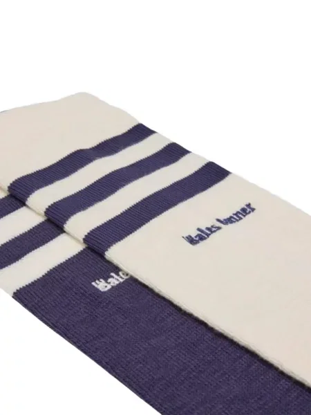 Șosete Adidas cu broderie albastru