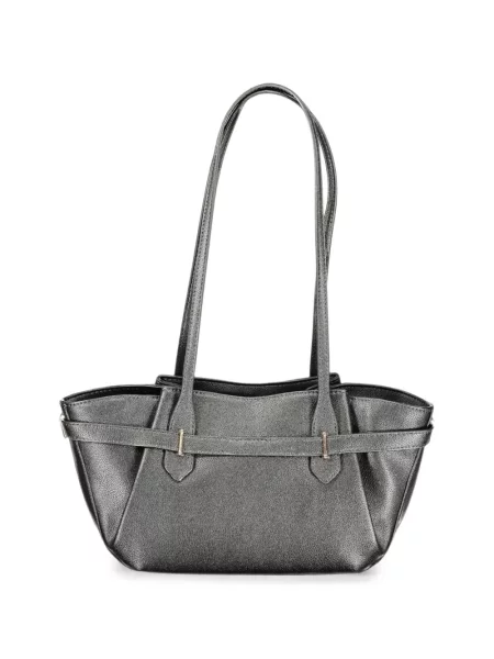 Boríték fazonú shopper táska Guess szürke