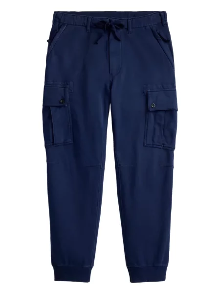 Șapcă Polo Ralph Lauren cu model herringbone din țesătură twill cu imagine albastru