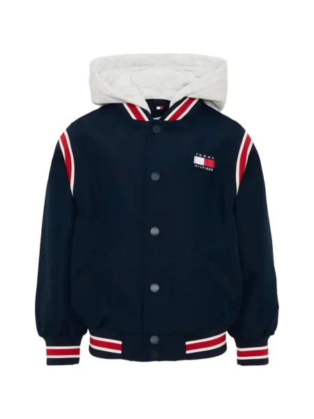 Kurtka dziecięca Tommy Hilfiger niebieska