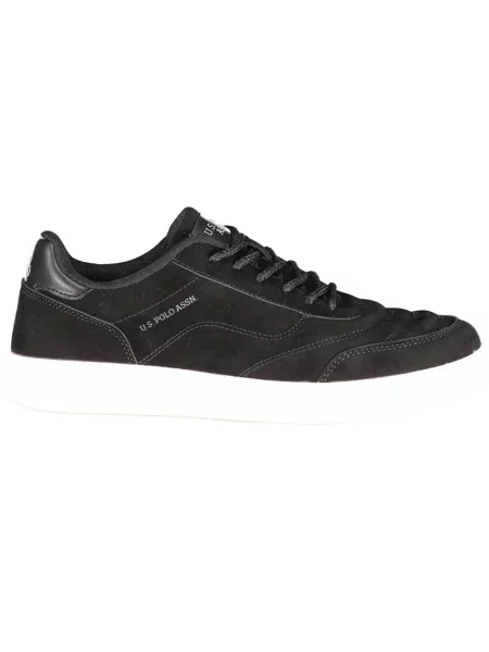 Teniși U.s. Polo Assn. cu toc jos negru