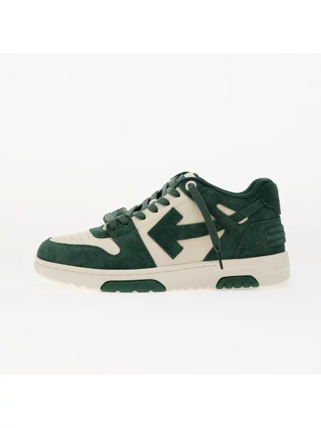 Sneakersy Off-white skórzane biznesowe białe