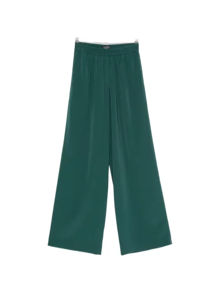 Pantaloni palazzo Gianluca Capannolo verde