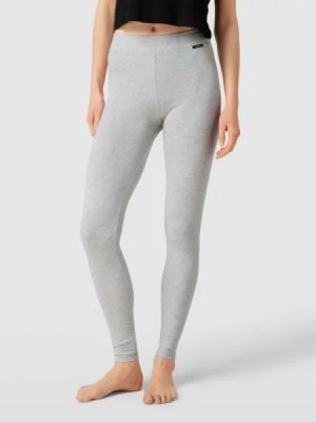 Legginsy z detalem z logo Skiny