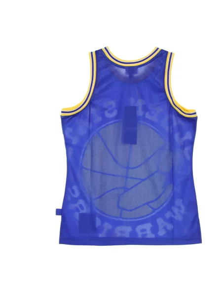 Koszulka sportowa Mitchell & Ness z dżerseju niebieska