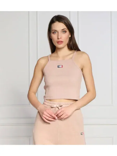 Cropp top din denim Tommy Jeans