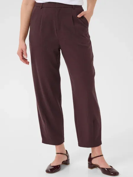 Kaffe Pantaloni cutați KAMerle' maro