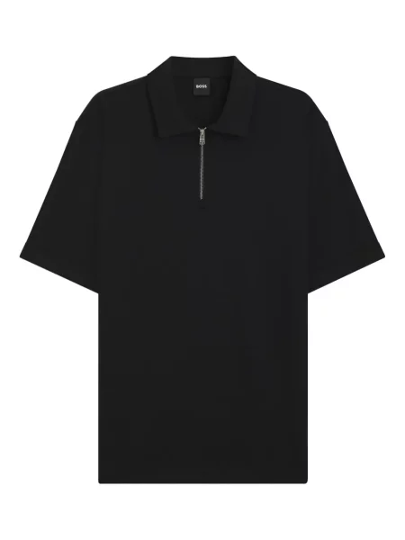 Tricou polo Boss negru