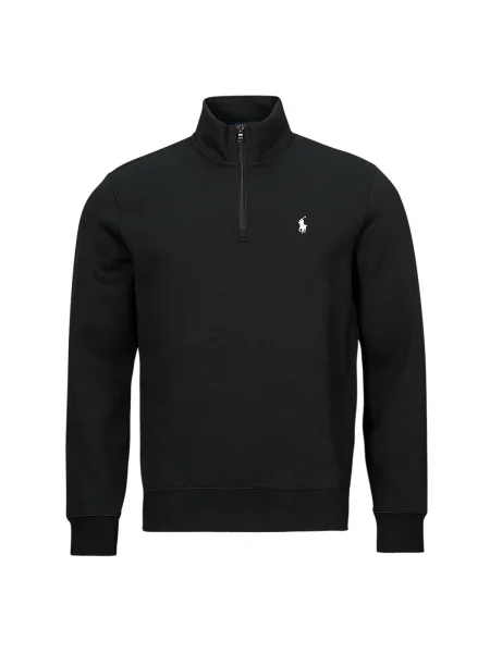 Pletená mikina na zips Polo Ralph Lauren čierna