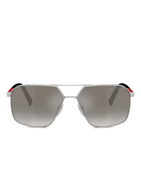 Ochelari de soare aviator Prada Linea Rossa