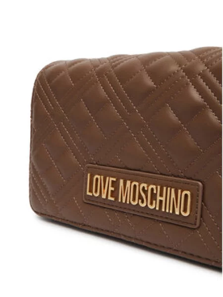 Kabelka Love Moschino hnědá