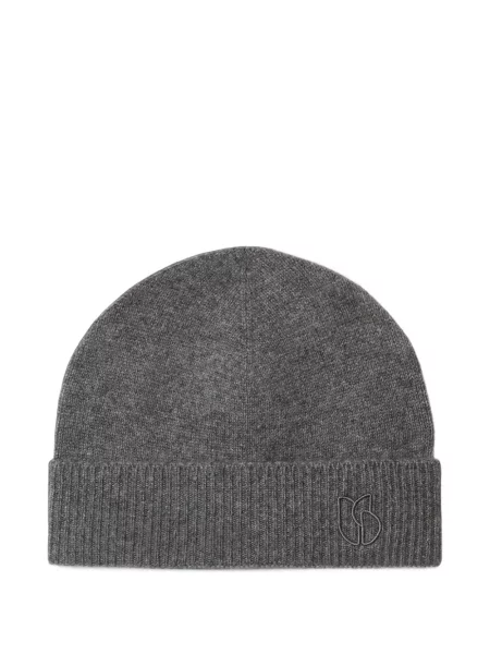 Căciulă Ba&sh cu broderie gri
