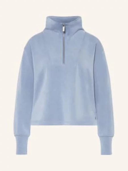 Sweaty Betty Bluza Z Kapturem Sand Wash blau